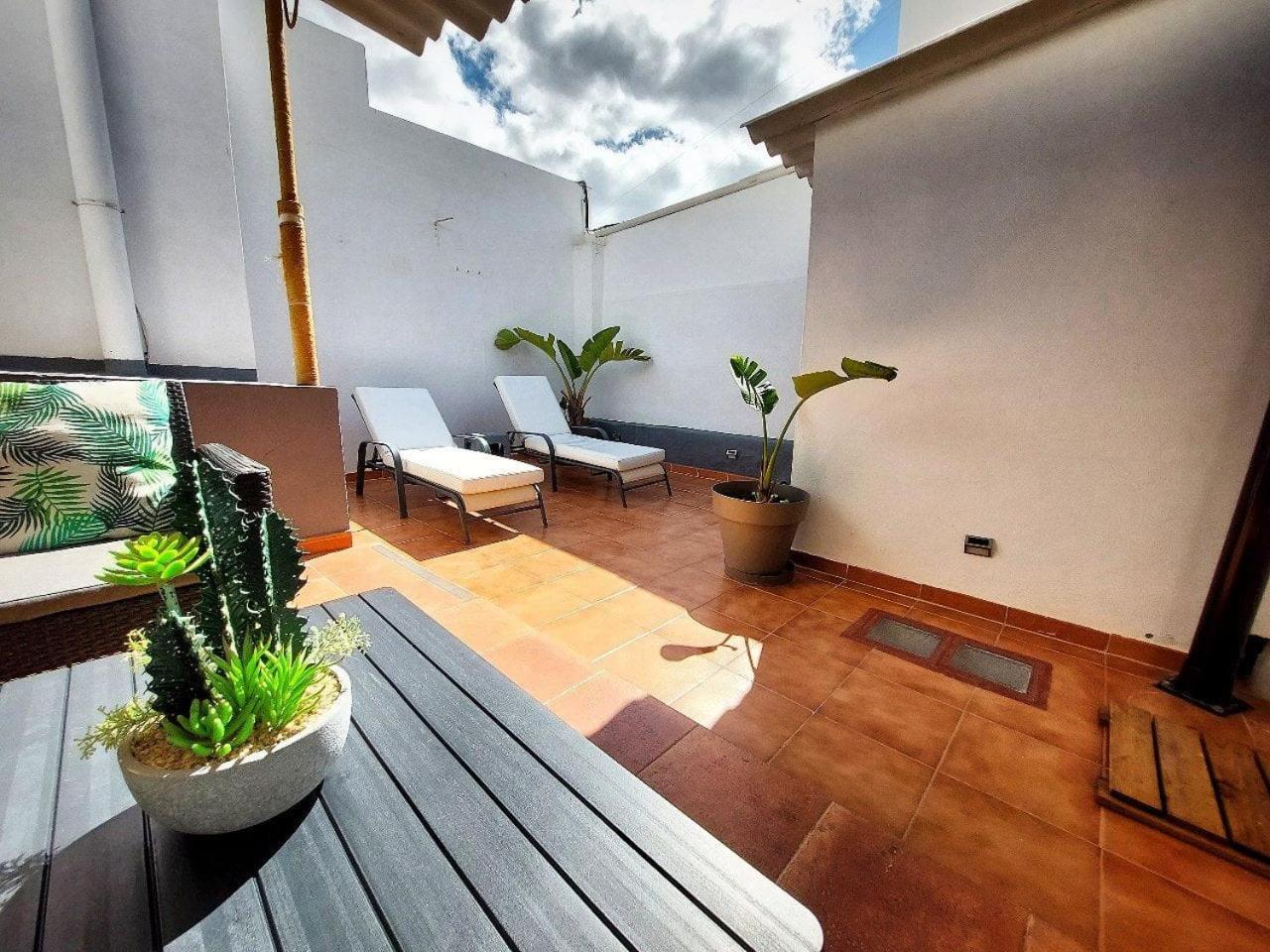 Apartament Casa Bimba Agaete Con Terraza Y Ducha Exterior Zewnętrze zdjęcie