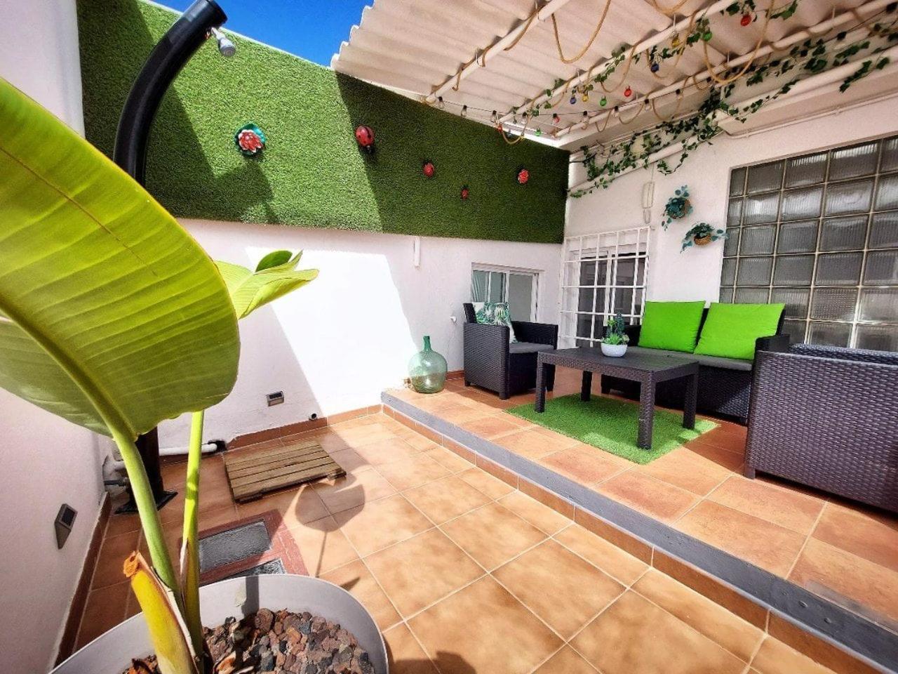 Apartament Casa Bimba Agaete Con Terraza Y Ducha Exterior Zewnętrze zdjęcie