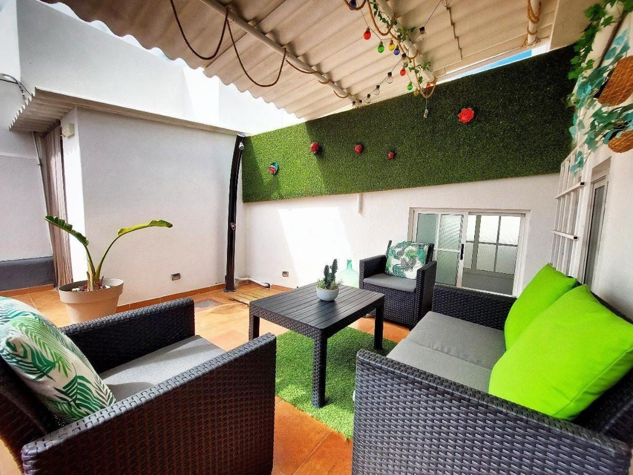 Apartament Casa Bimba Agaete Con Terraza Y Ducha Exterior Zewnętrze zdjęcie
