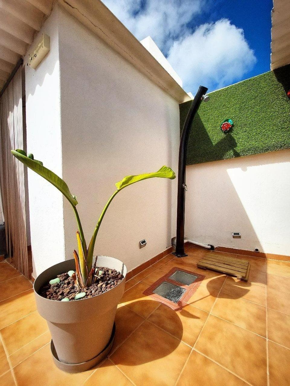 Apartament Casa Bimba Agaete Con Terraza Y Ducha Exterior Zewnętrze zdjęcie